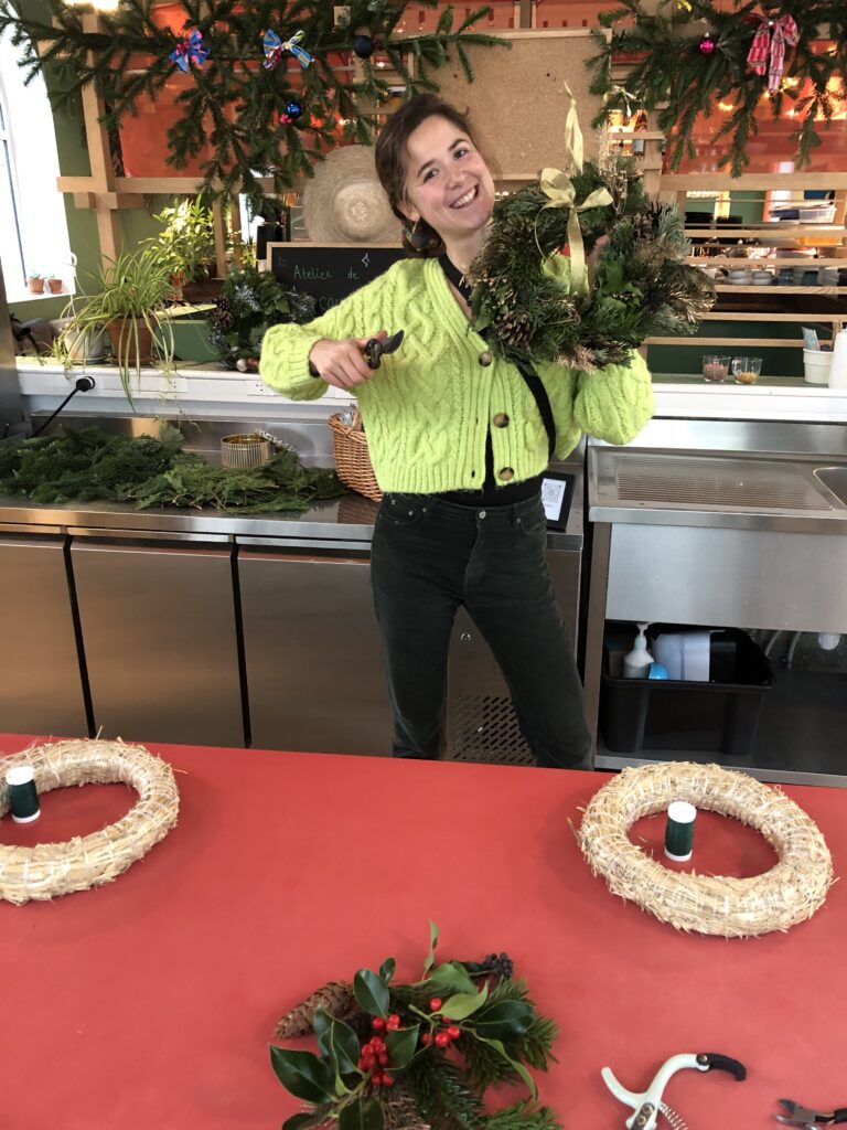 atelier couronne de noel atelier couronne de noel